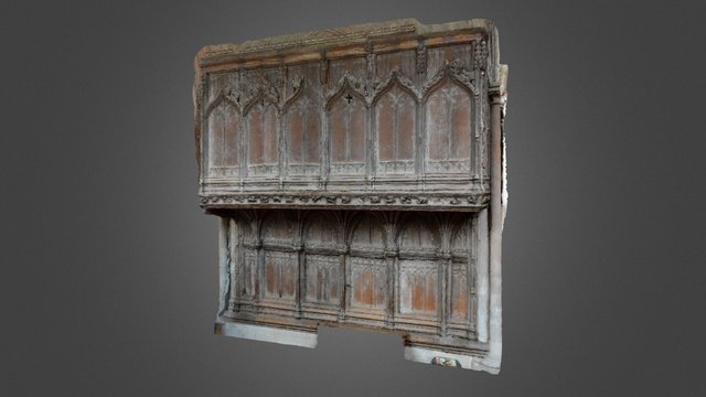 St Albans Abbey Watching Loft 3D Model