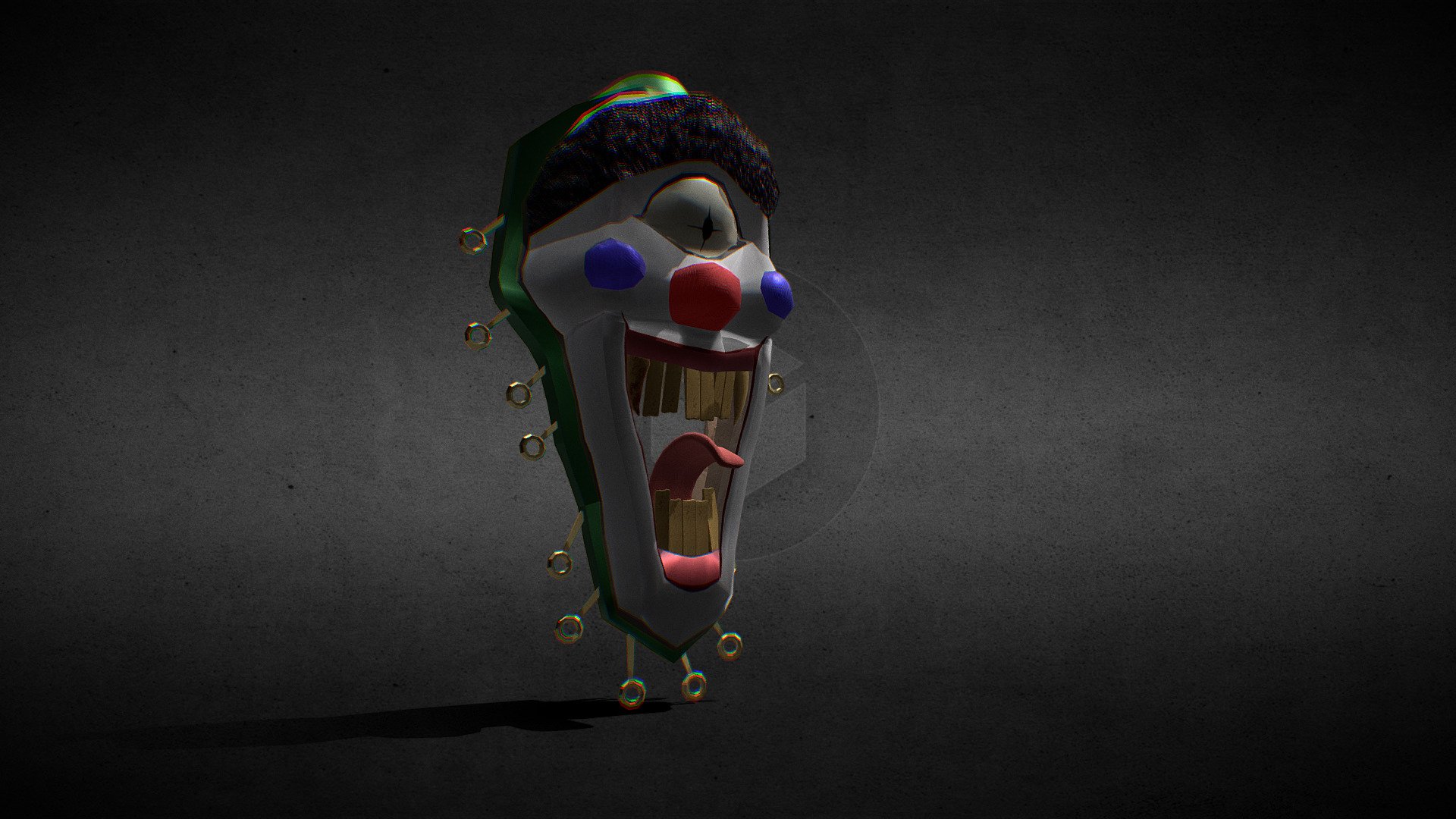 Clown's Fate Mask - 3D model by ANIO_Official [a9393b8] - Sketchfab