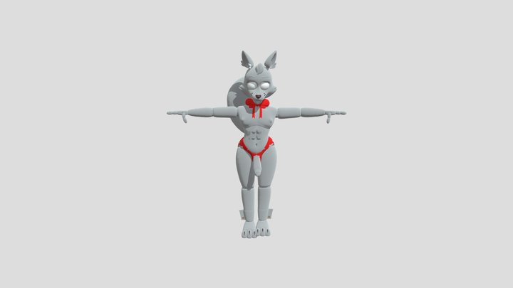 Toyfoxy_ESI5K7u_A Eo WT Yr 3D Model