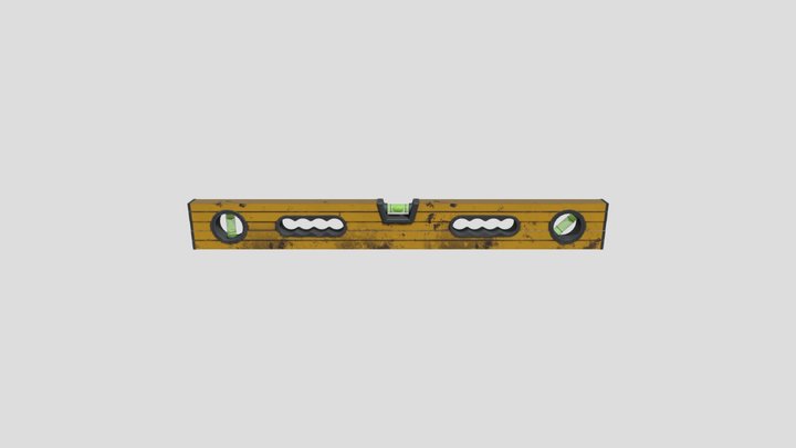 SPIRIT LEVEL LOW POLY