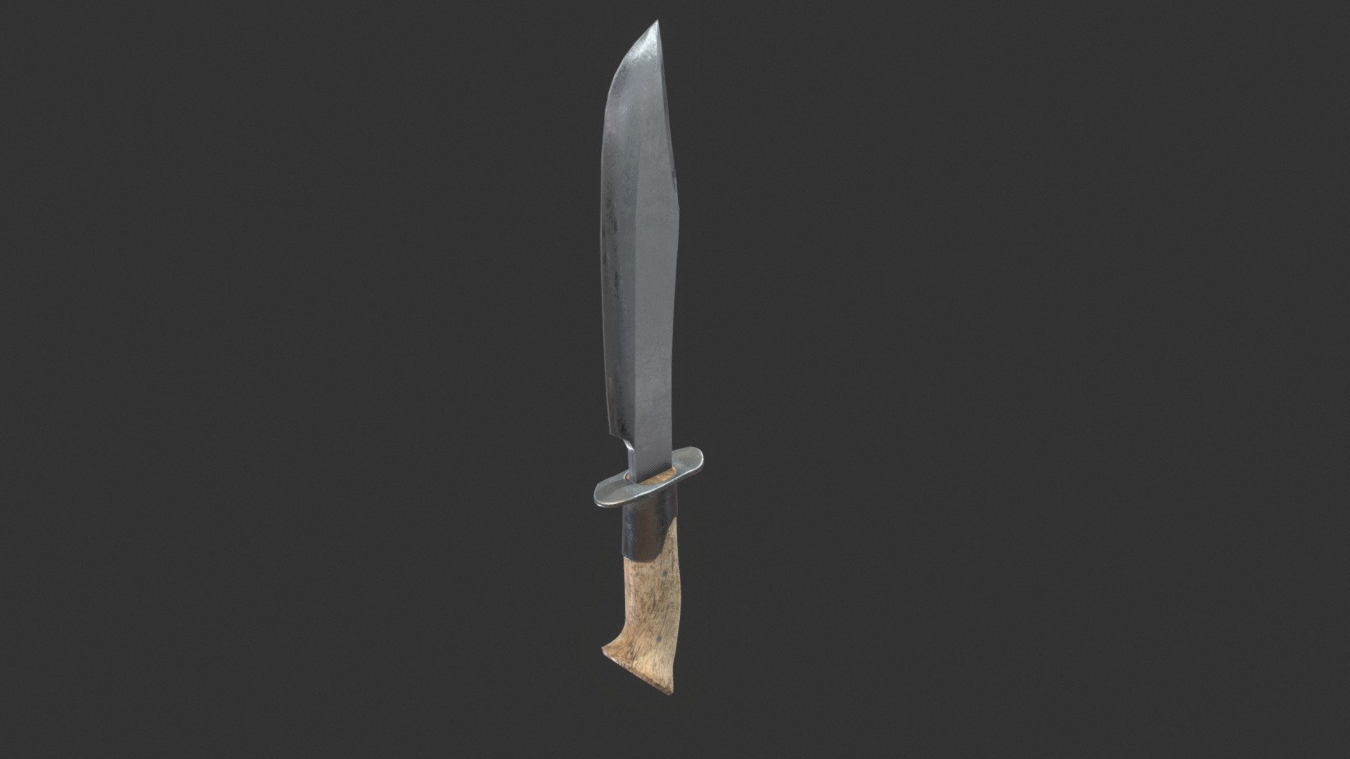 Bowie Knife and Scabbard - Buy Royalty Free 3D model by RuslanOz ...