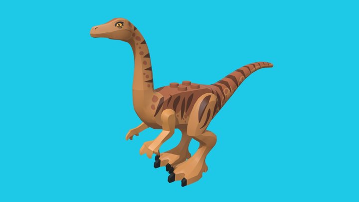 LEGO GALLIMIMUS – Modello 3D gratuito STL