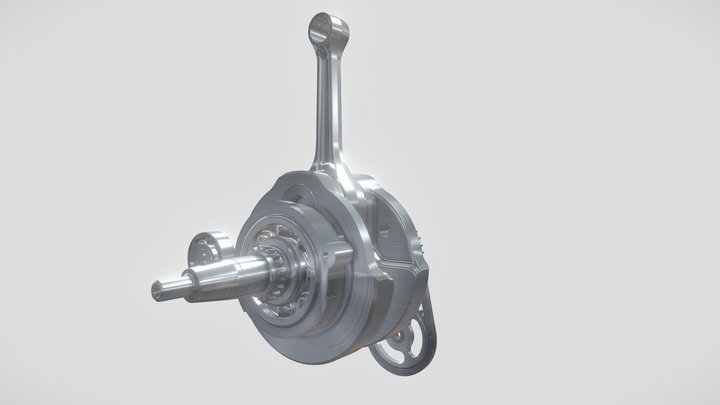 CRANK TRAIN 3D Model