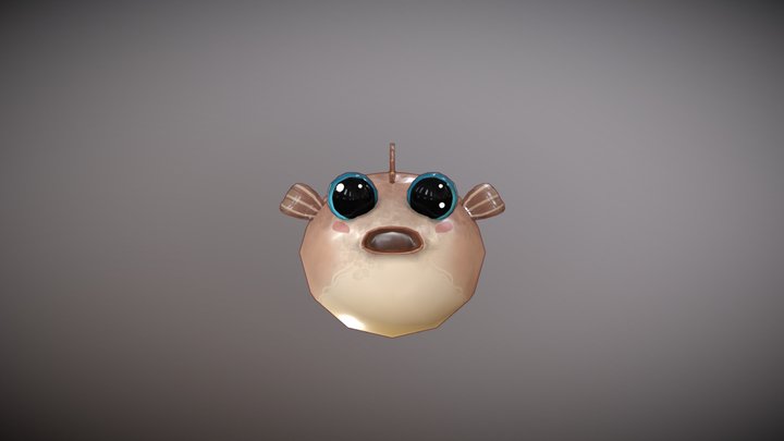 Puffer Fish Fase 1 3D Model