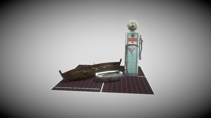 Scene 5 Props - Forest Loner 3D Model