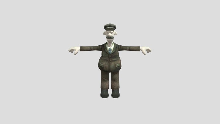 Mr Dibber 3D Model