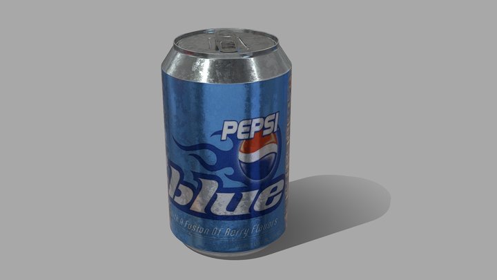 Pepsi Can 3D Model