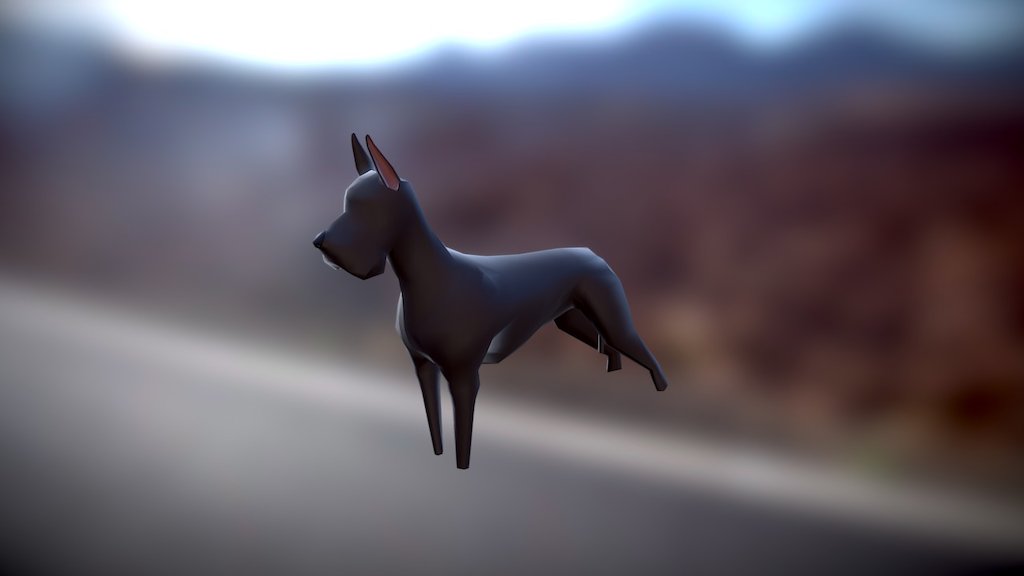 Great Dane - TK Games speed modeling - 3D model by Dorian Janiak ...
