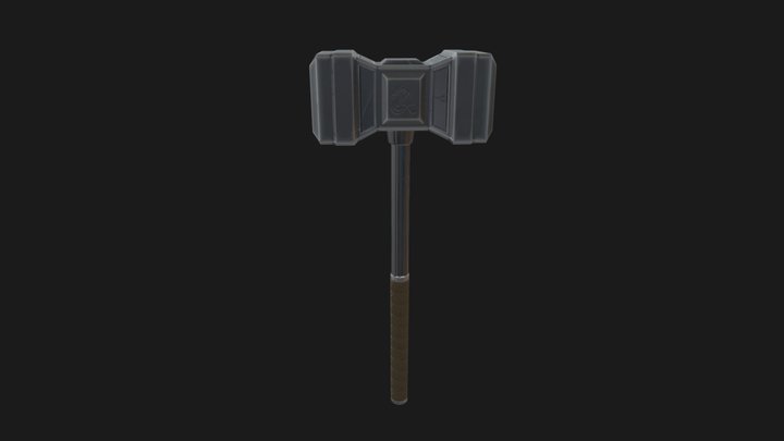 War hammer 3D Model