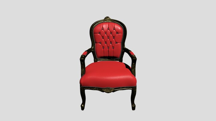 Antique Chair 3D Model