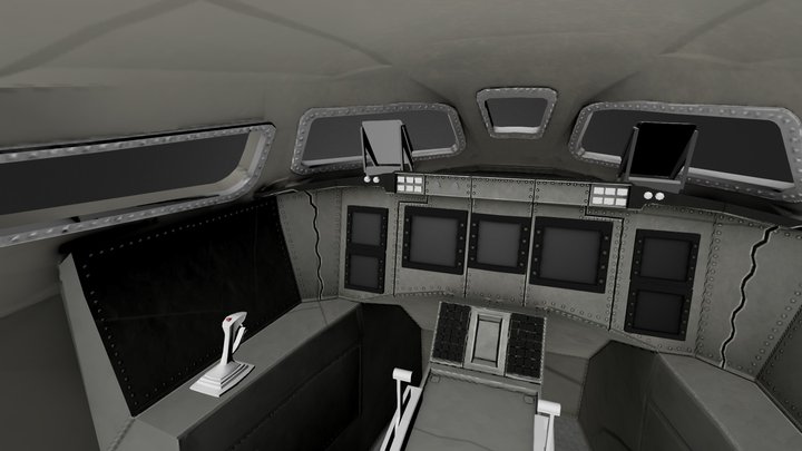 Dream Chaser Interior 3D Model