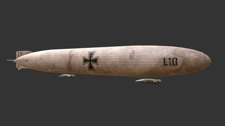 Zeppelin L10 3D Model