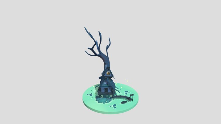 Mama's House - Fabulous Brain House 3D Model
