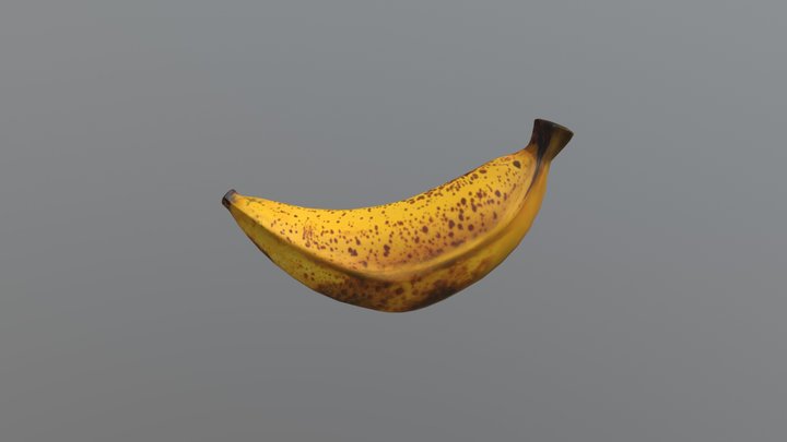 Banane02 3D Model