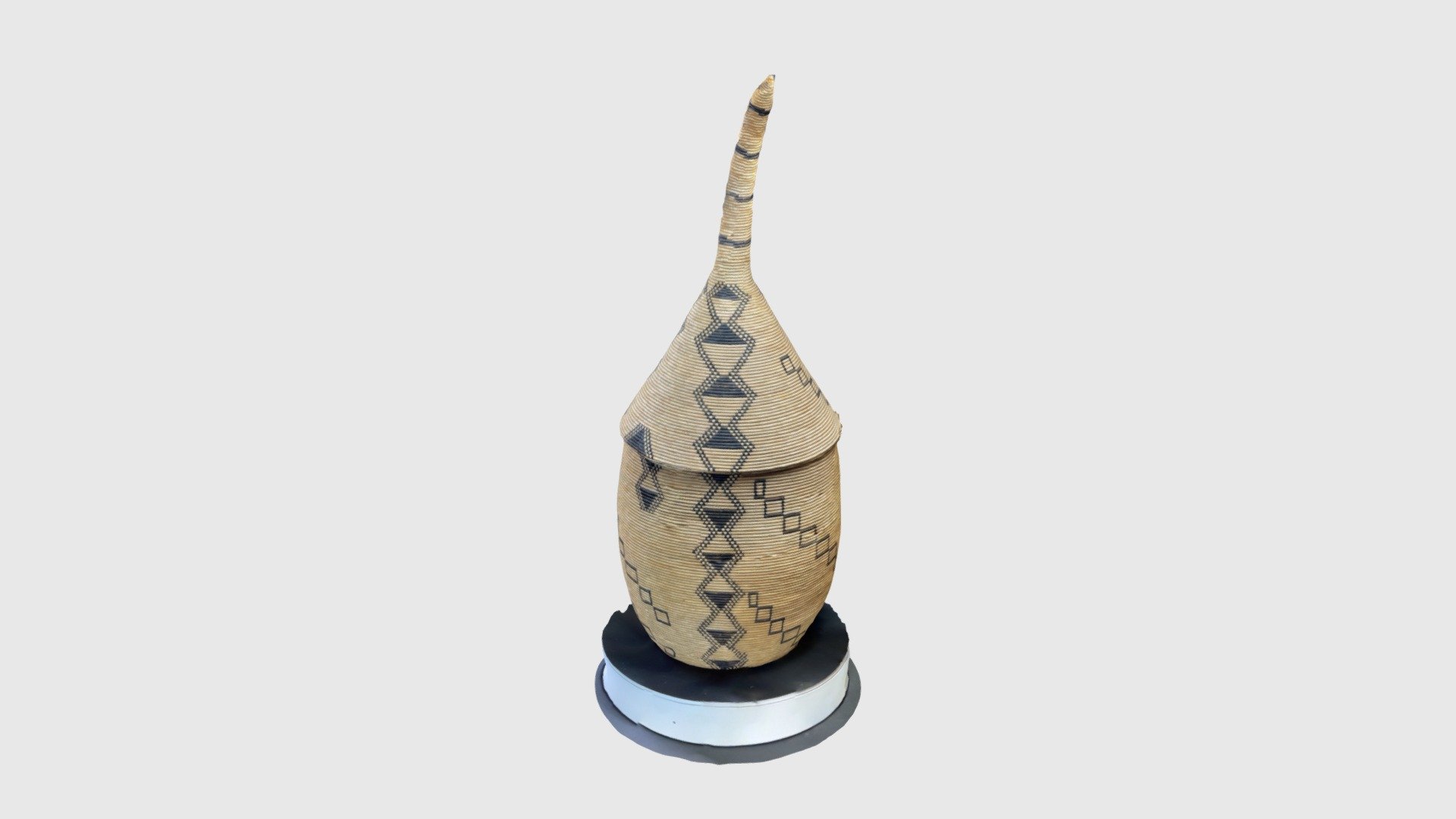 Panier Mwambutsa Collection Afrika Museum — Sketchfab embed 3D viewer