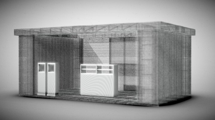 Basic Stand Structure 3D Model