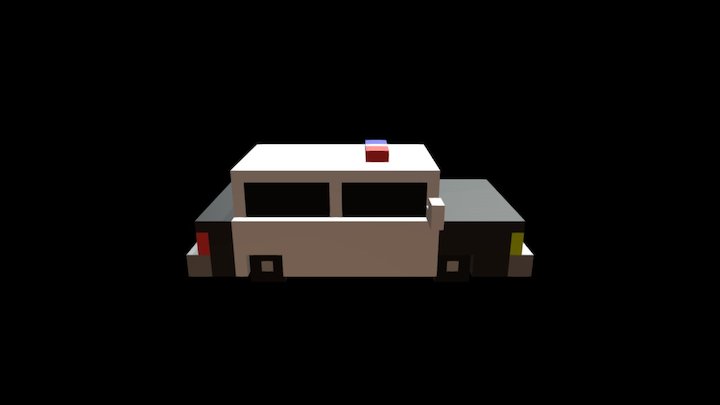 Police 3D Model