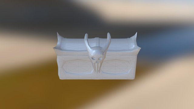Treasure Chest 3D Model