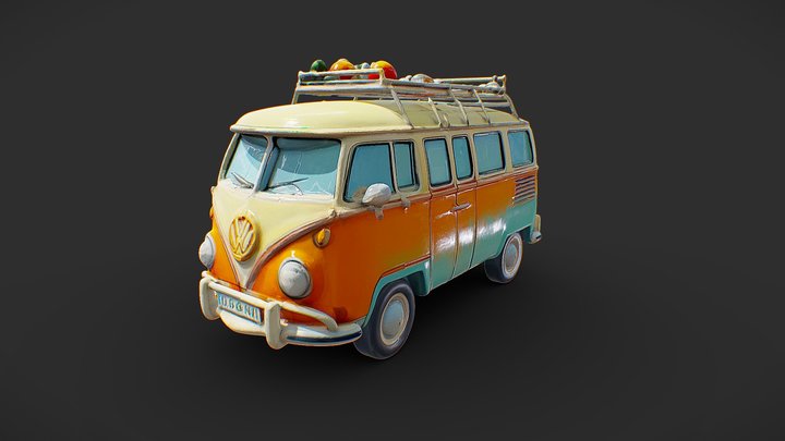 Van Generated using AI 3D Model