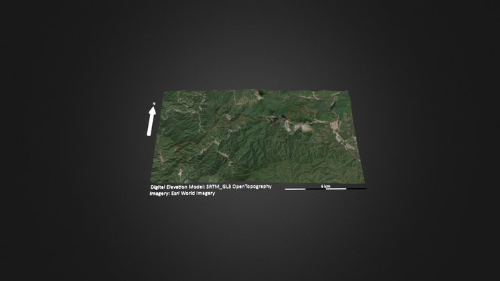 北京长城（黄花城-撞道口-西水峪） – Modello 3D gratuito STL