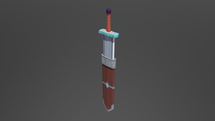 4 Crosspaws – Sword 3D Model