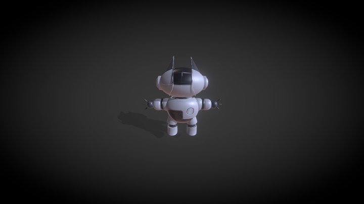 3D Robot Dancing Robot Dance 3D Model