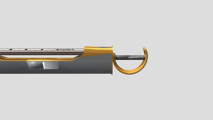 RWBY Inspired Sword 3D Model