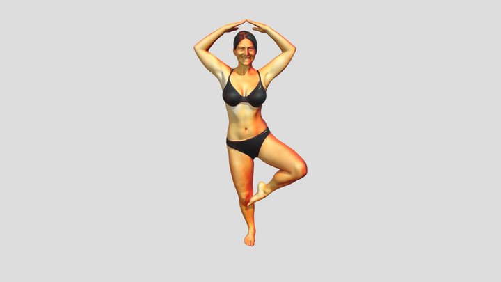 Sexy_Yoga_Lady 3D Model
