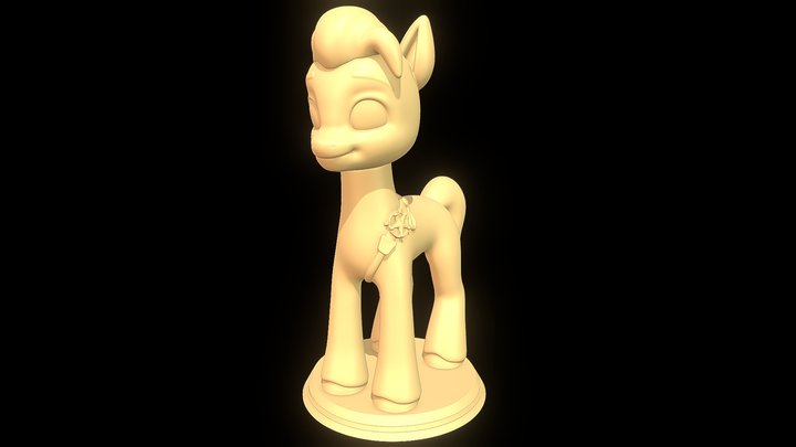 Hitch - My Little Pony G5 3D print 3D Model