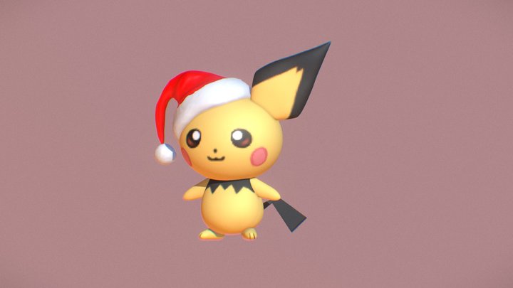 Pichu Model 3D Model
