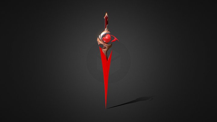 Sinestrea_Weaponds_AOV_FANART 3D Model