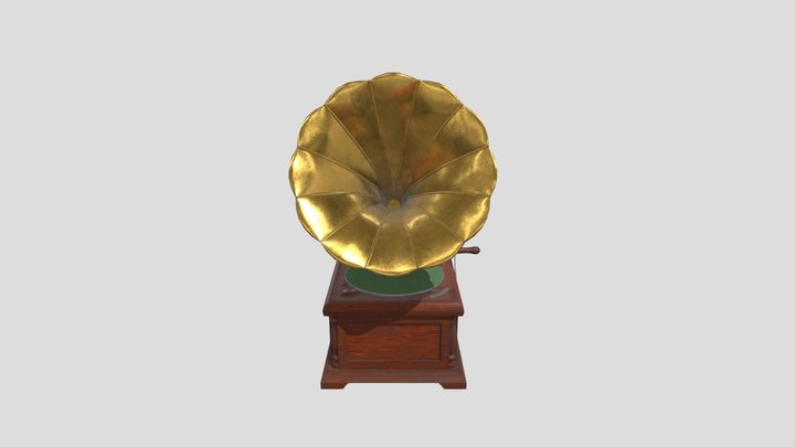 Gramophon_2 3D Model