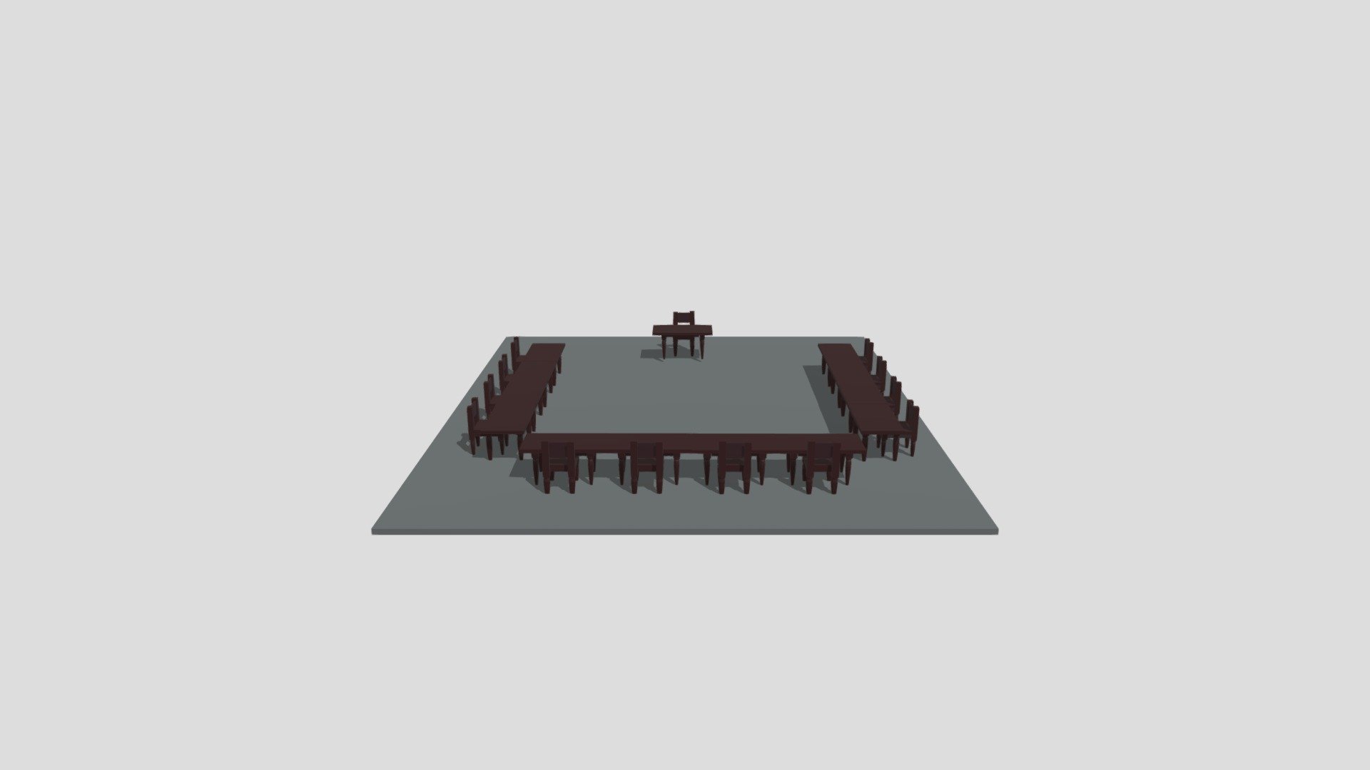 Ruang Kelas Leter U - 3D model by akt45.vr [a94af57] - Sketchfab