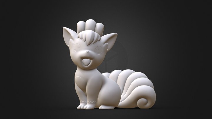 Mew(Pokemon) by Patrickart.hk, Download free STL model