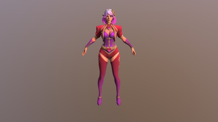 Skye - Valentine 3D Model