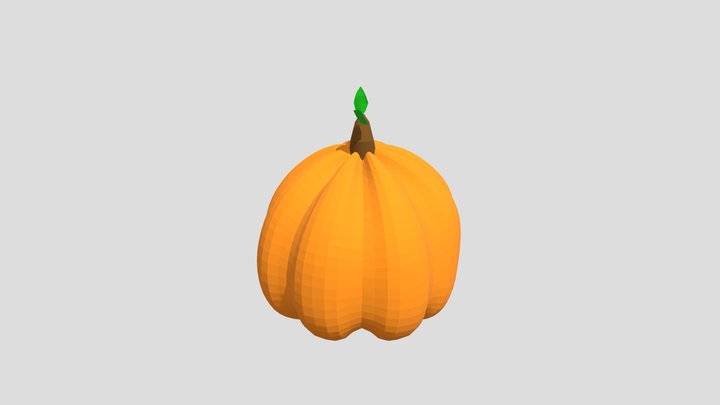 Pumpkin 3D Model