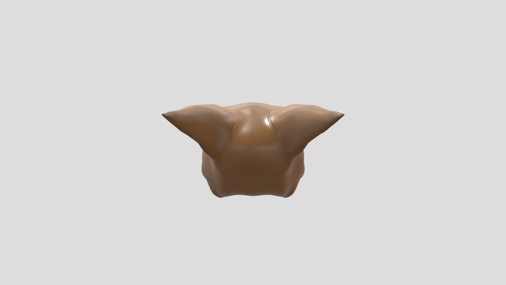 B2B2_Urbain_Nathan_CharaInt3D_SKull 3D Model