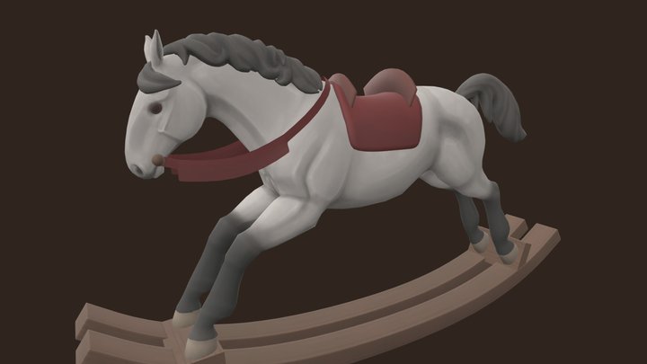 Rocking horse 3D Model