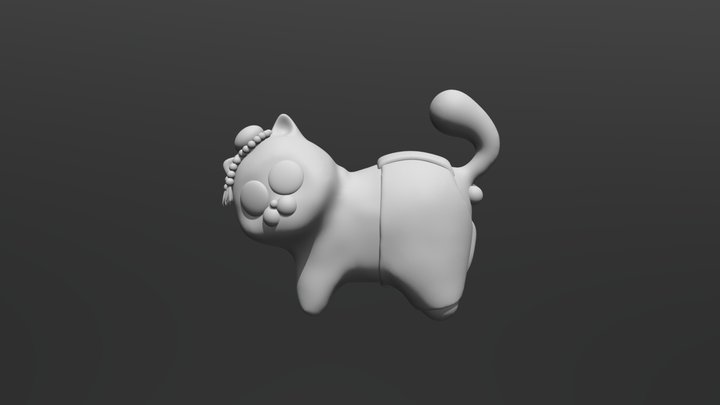 KUMARN MEOW 3D Model