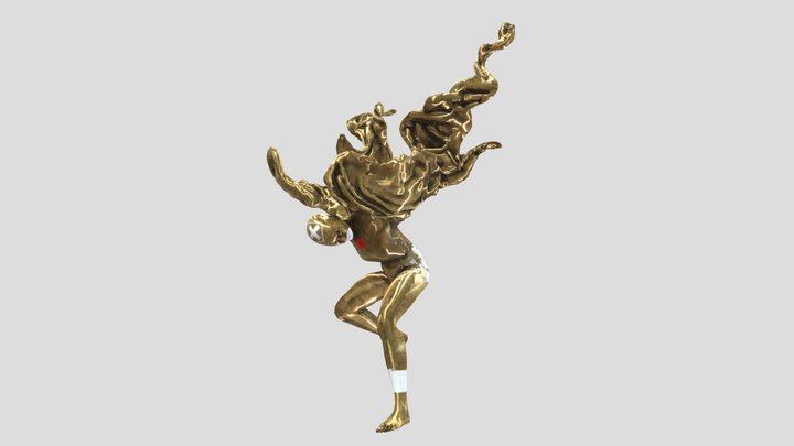 angel herido 3D Model