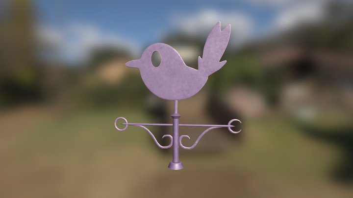Pokémon Weathervane 3D Model