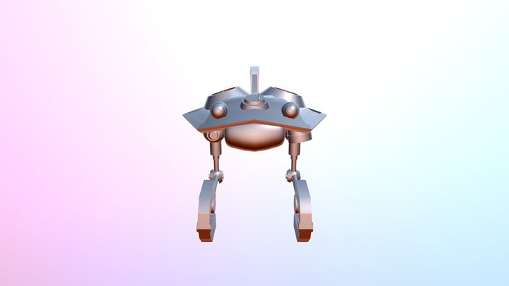Crabby submarine 3D Model