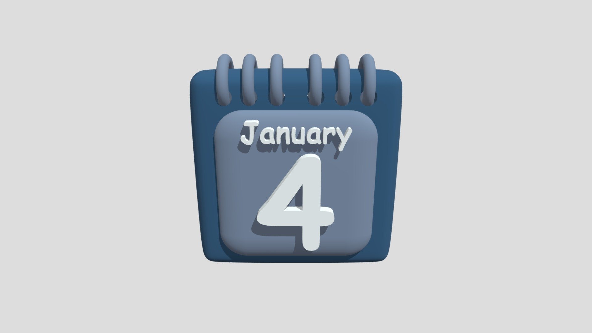 January 4th - 3D model by egart16 [a9505c7] - Sketchfab