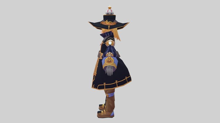 Witch - Lime Odyssey 3D Model