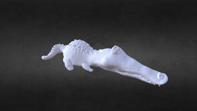 crocodile toy fix 2 3D Model