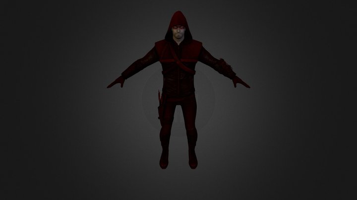 Red Arrow 3D Model