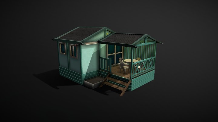 Bungalow 3D Model
