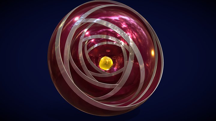 Moving Spheres 🏐 3D Model