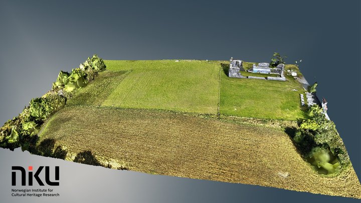 Klosterruin / Ruin of medieval monestary 3D Model