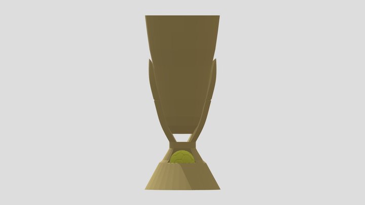 Troféu Do Campeonato Paulista 3D Model
